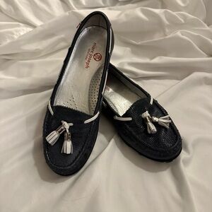 NWOT Marc Joseph New York Spring Street Golf Tassel Loafers